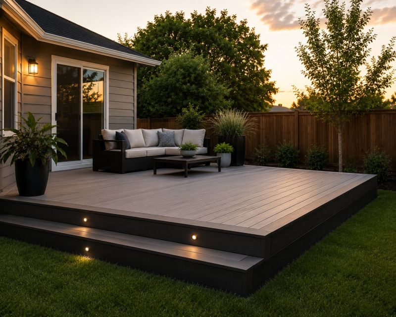 Floating Deck Installation in Boston, MA