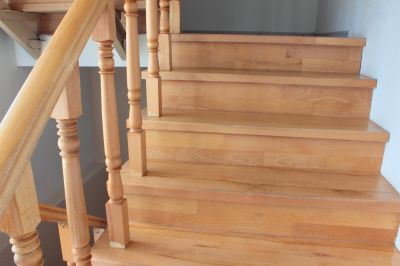 Wood Handrail Repair in Olathe, KS